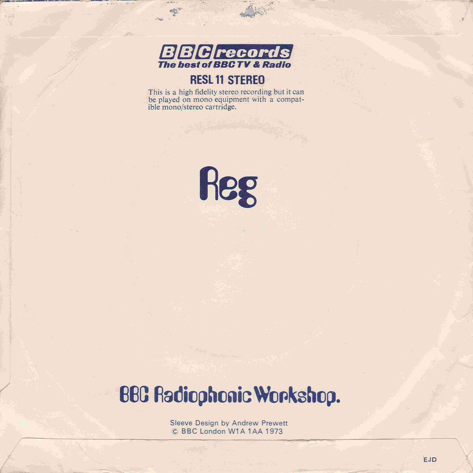 Back cover of RESL 11